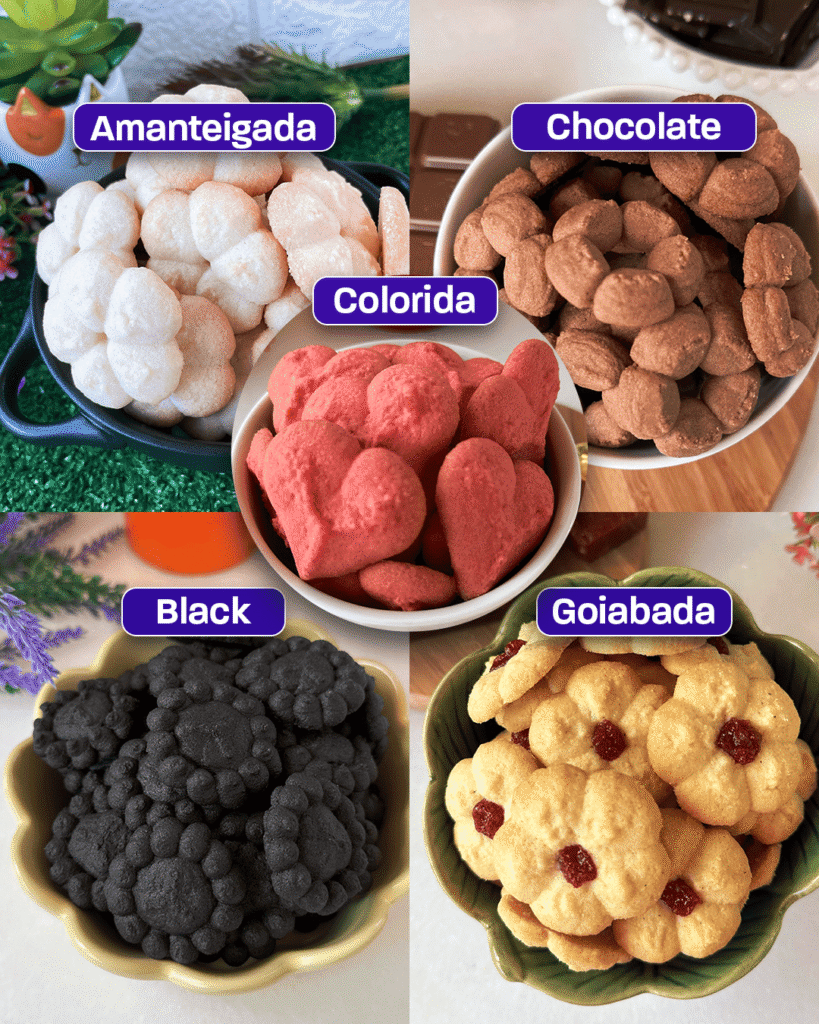 Massas para Biscoiteira